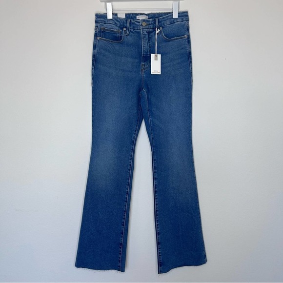 GOOD AMERICAN Good Classic Bootcut Jeans
Size 10/30 EUC - Picture 5 of 7